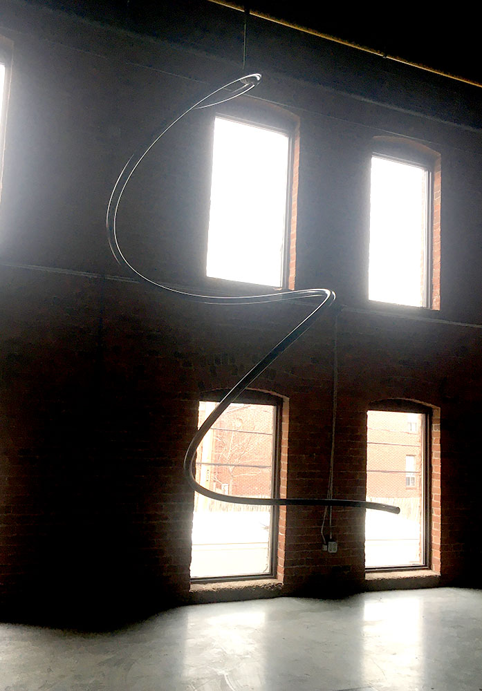 Aerial Helix Spiral Flying Solo Custom Apparatus Fabrication Circus